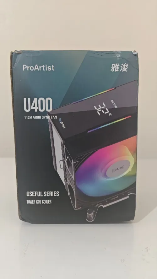 cpu cooler proartist u400 with screen