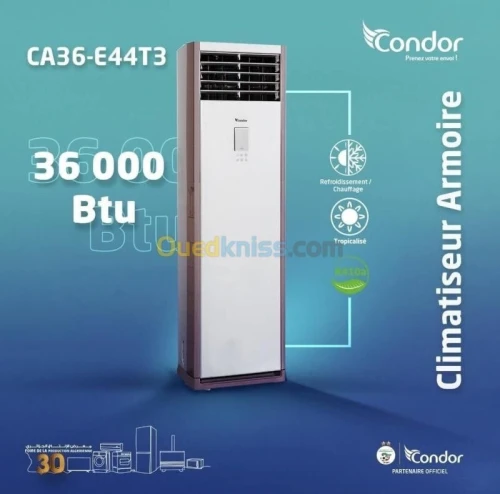 Promotion armoir condor 36btu 60btu 100btu