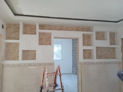 Peintue decoration ba13  بديل الخشب و بديل الرخام  faux plafond  demontable