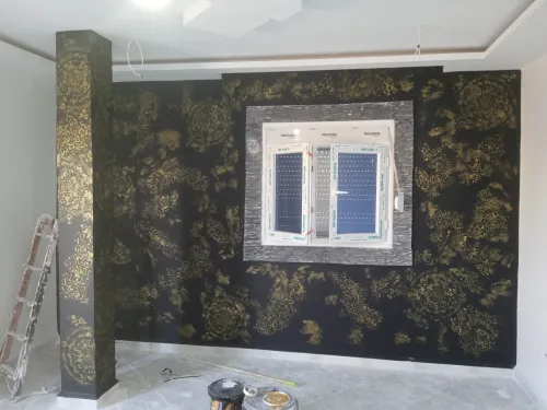 Peintue decoration ba13  بديل الخشب و بديل الرخام  faux plafond  demontable