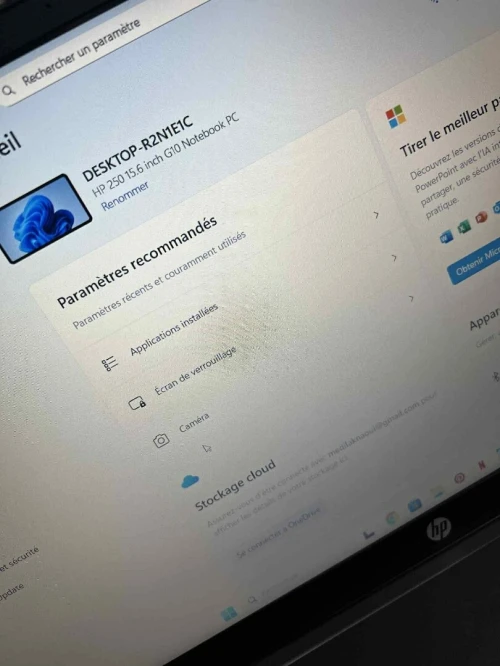 Hp notebook g10 13 éme génération