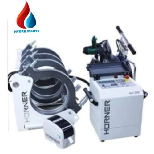 Machine à soudage bout a bout et électrofusion