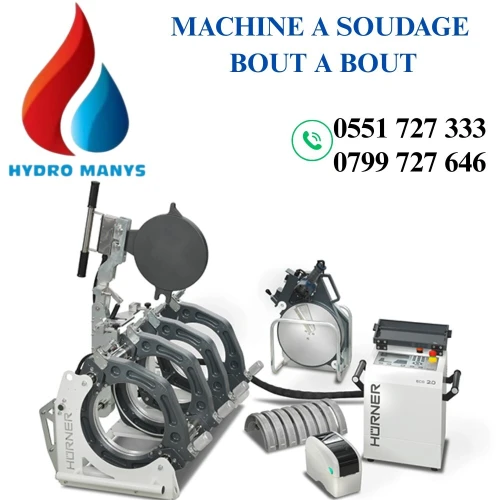  Machine à soudage bout à bout