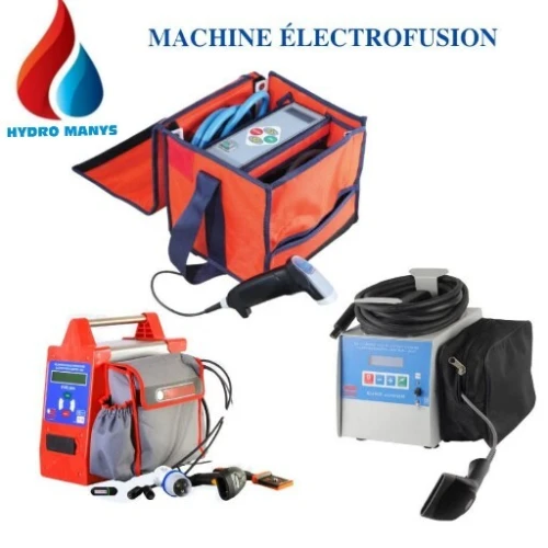 Machine à soudage bout a bout et électrofusion