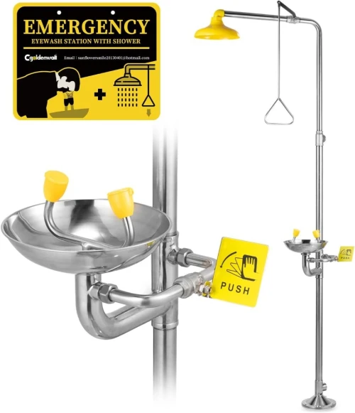 Eyewash Station & Emergency Shower Fixe & Portable