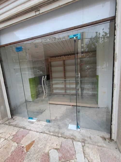 Vitrine en verre