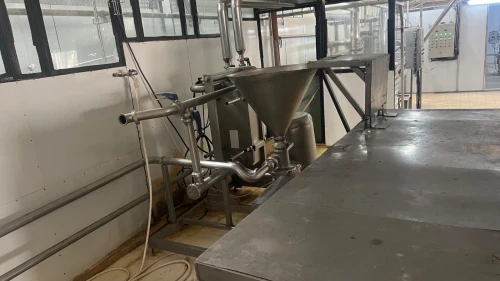 Vente de matériel pour laiterie, fabrication de fromage et fromage fondu, pour ateliers et usines.