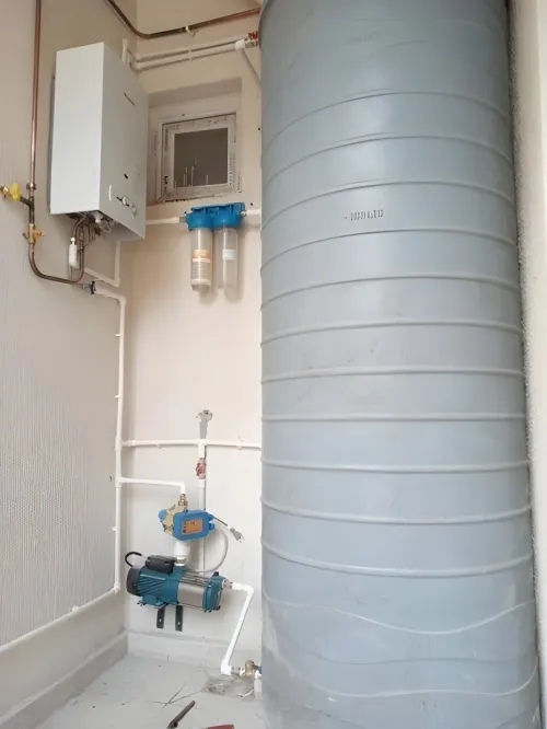 plombier chauffagiste Installation citernes et chauffage central تركيب خزان الماء والتدفئة
