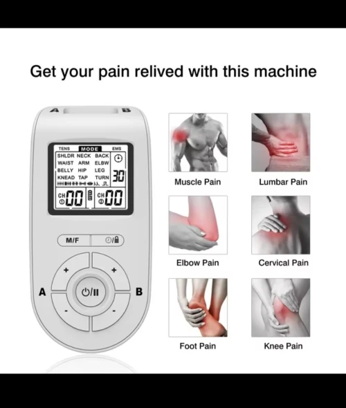 Electrostimulateur rechargeable double sortie
