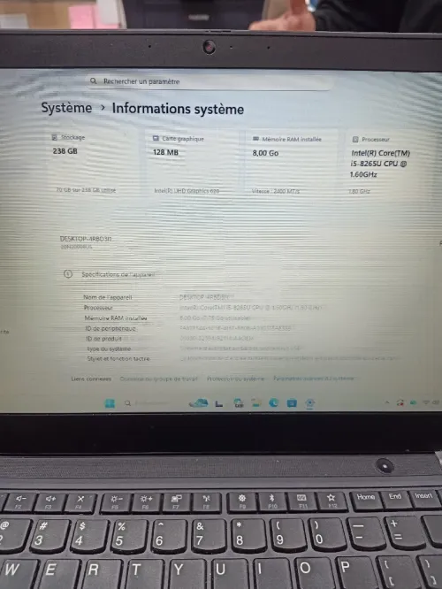 Pc portable Lenovo très bonne occasion (caba)