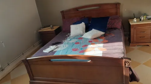 Chambre à coucher hêtre