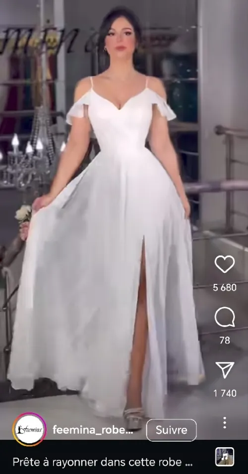 Robe soirée (fée-mina robe) 