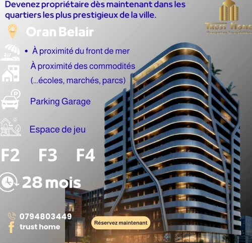 Vente Appartement F4 Oran Oran