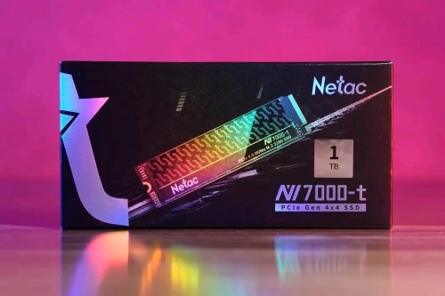 ssd nvme 1TB NETAC NV7000-T PCIe Gen4 x4 -7400 MB/s-