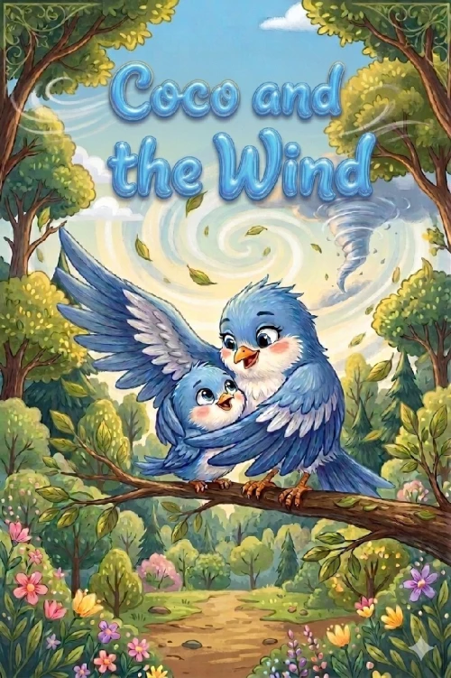 Koko and the wind Story for your kid in three languages