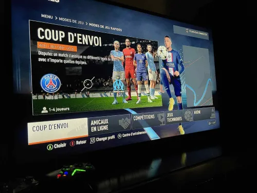 Xbox one 500gb 2 manettes CD fifa 23 et jeux intallés chargeur d'origine