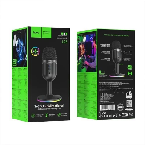MICROPHONE HOCO L25 RGB