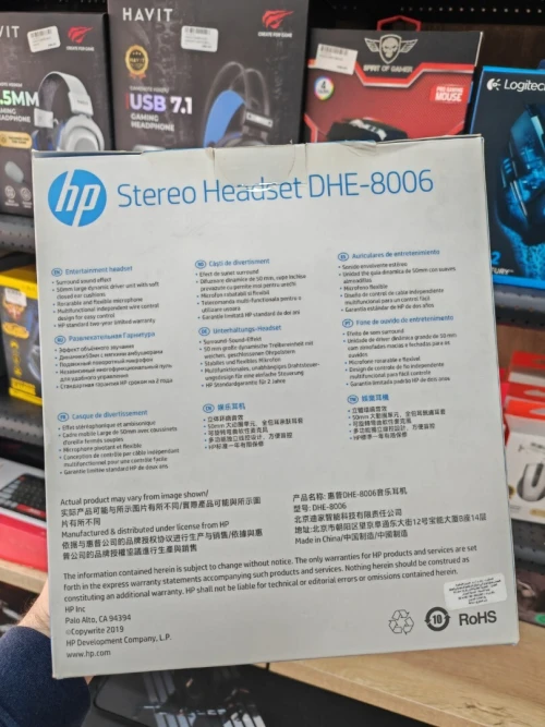 Casque HP ORIGINAL Stereo Headset DHE-8006
