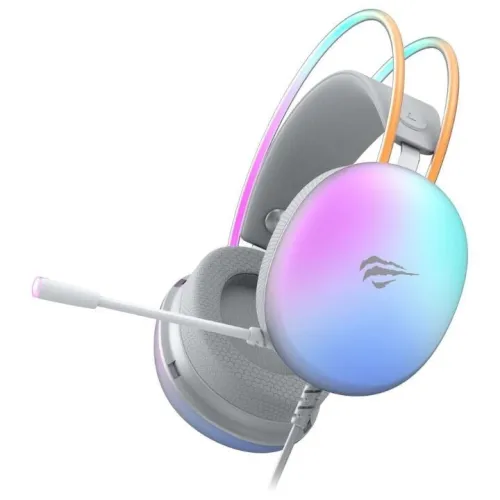 CASQUE GAMER HAVIT RGB BLANC H2037D