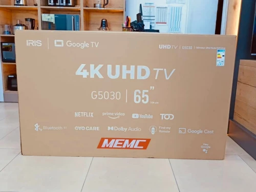 PROMO TV IRIS 65 POUCES G5030 GOOGLE TV 4K ANDROID