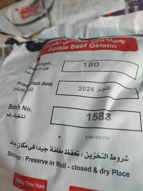 Gelatine 180 bloom