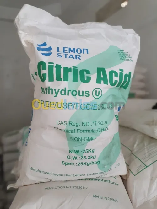 Acide citrique anhydre 