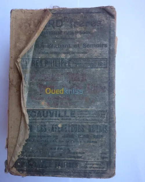 Livre Antique de l'époque coloniale française en Algérie