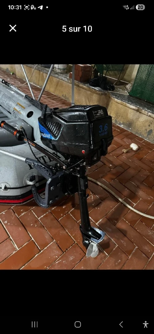 MARINER 4 AVEC MOTEUR ET ACCESSOIRES