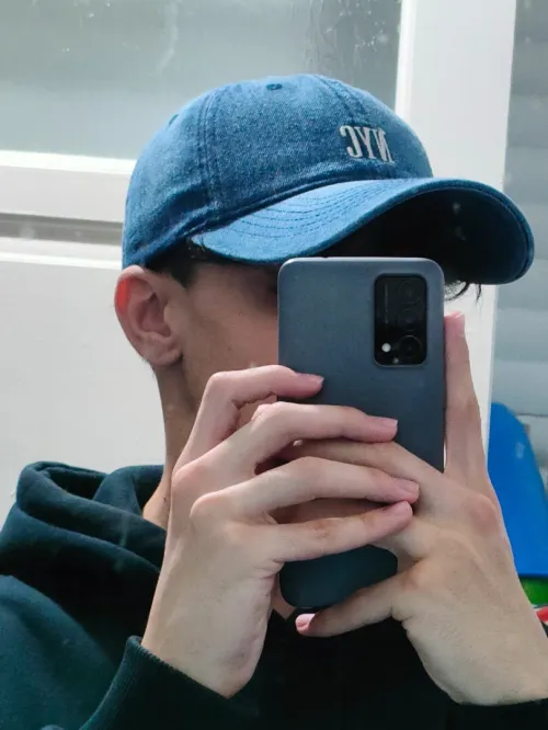 Casquette jeans 