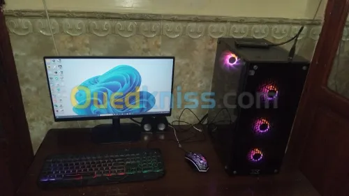 PC de bureau complet avec écran AOC et accessoires