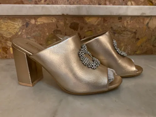 Mules a talons mariage