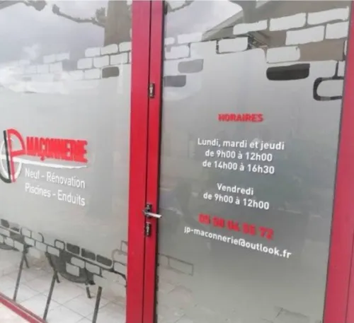 Habillage vitrine autocollants onewey 