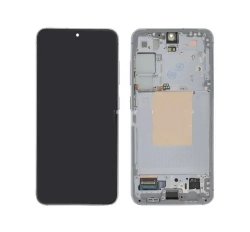 Original Ecran LCD Bleu Sur Châssis Pour Samsung Galaxy S24 (S921B) Relife