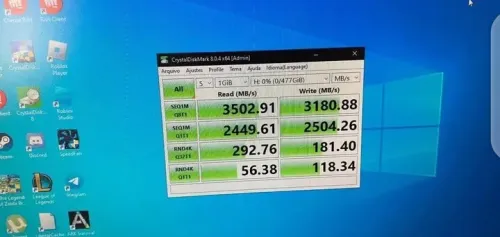 SSD M.2 512GB 3200ghz