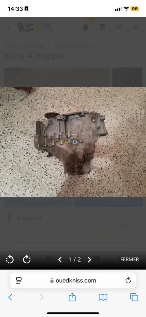 Boîte à vitesse