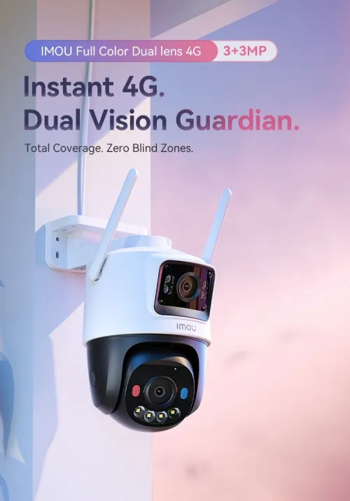 Caméra de surveillance IMOU Cruiser Dual 2C 4G 6MP