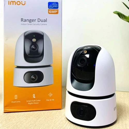 Caméra intérieur IMOU RANGER DUAL 6MP, 360 degrés