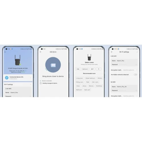 XIAOMI Mi Répéteur Wi-Fi - Ac1200 - Double Bande 2.4G/5G - 1200 Mbps -