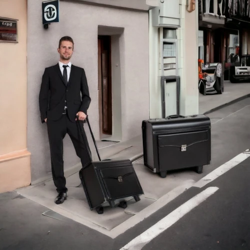 Vente en gros Valise pilote en véritable cuir 