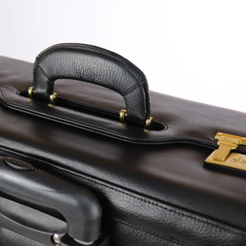 Vente en gros Valise pilote en véritable cuir 
