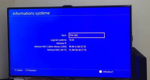 Playstation 4 slim avec manette