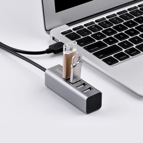 Concentrateur USB "HB1" USB-A à quatre ports Chargement et synchronisation des données USB 2.0