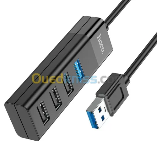 Concentrateur USB 4-en-1 "HB25 Easy mix" USB vers USB3.0+USB2.0*3