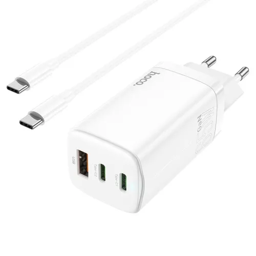Hoco Chargeur Rapide Usb Type-C 65W Pd Gan N16