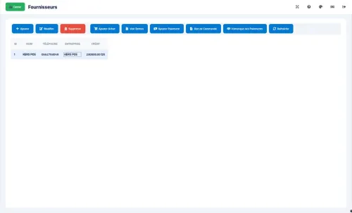 KERS POS  برنامج تسيير محلات تجارية + فلكسي + مخزون + نقاط بيع احترافي