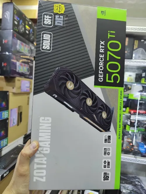 ZOTAC GAMING GeForce RTX 5070 Ti SOLID CORE OC