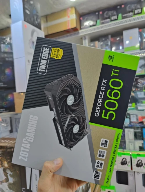 CARTE GRAPHIQUE RTX5060TI 16G ZOTAC EDGE