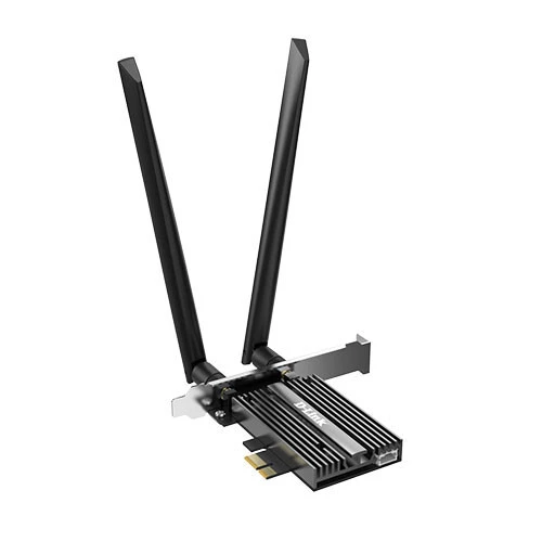 D LINK DWA X586E ADAPTATEUR PCIe WIFI 6E AX5400  TRIPLE-BANDE  BLUETOOTH 5.2  ANTENNES 5dBi