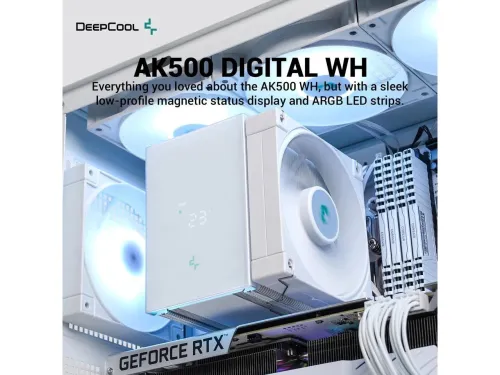 Deepcool AK500S DIGITAL WH CPU