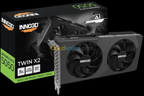carte graphique RTX 5050 INNO3D GEFORCE TWIN X2 OC 8GB